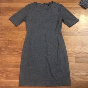 3/4 Length Sleeved Dress Banana Republic